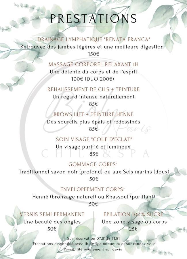 Bioty Chill & Spa Le Blanc-Mesnil Exterior foto